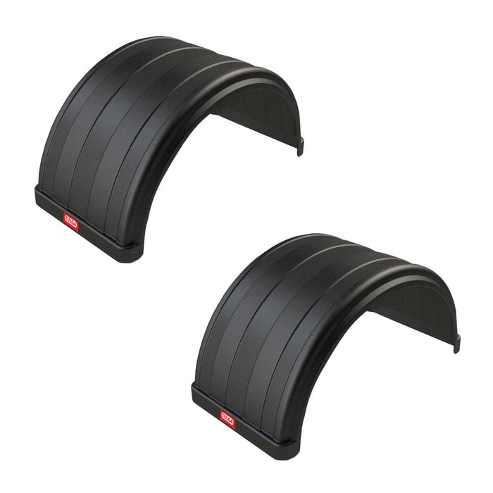 Polymer Fenders (2 PACK) 21x39x21 inches for Dodge, Ford, GMC/Chevy Chassis Trucks Trailers